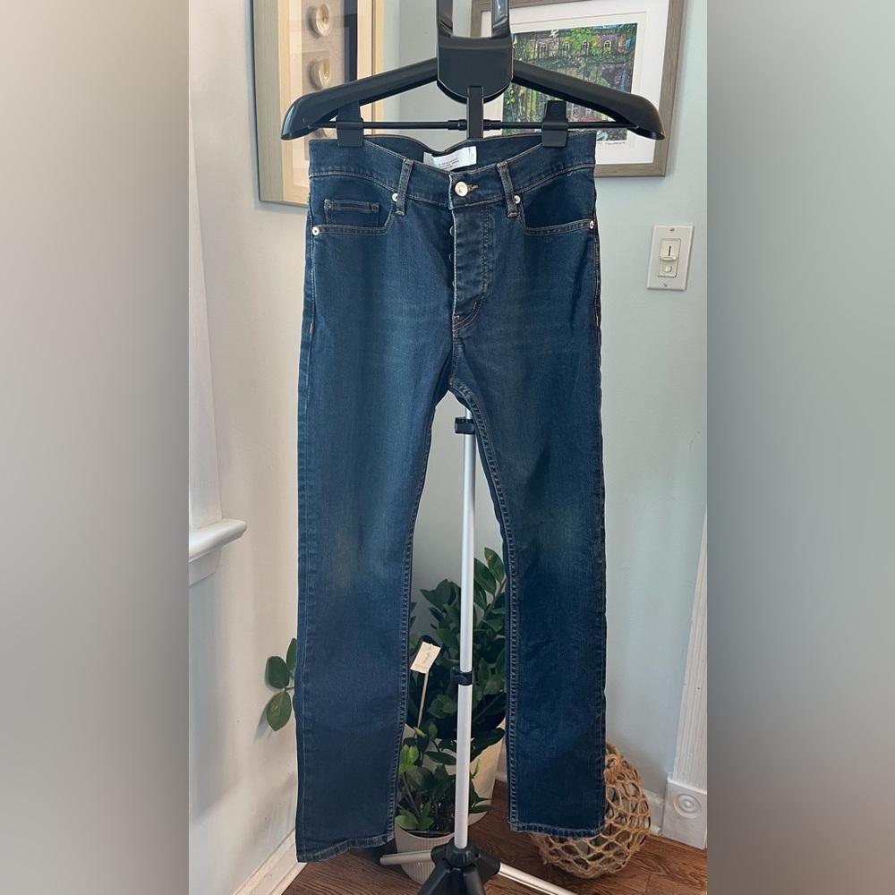IRO Jeans IRO Dark Denim IWAN High Rise Jeans Color Blue size 29